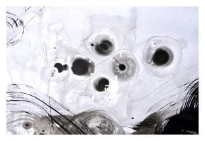 Untitled work from the Stoicheion series by Levan Songulashvili
