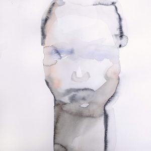 Untitled work from the Watercolors series by Levan Songulashvili