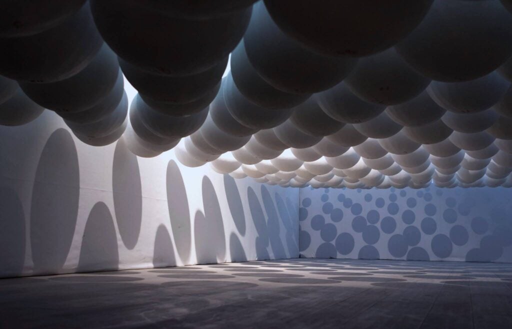 Untitled work from the Installation series by Levan Songulashvili