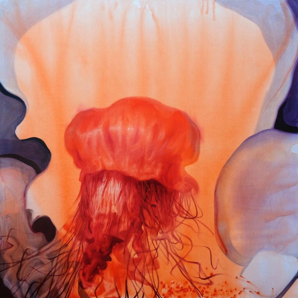 Untitled work from the Jellyfishes series by Levan Songulashvili