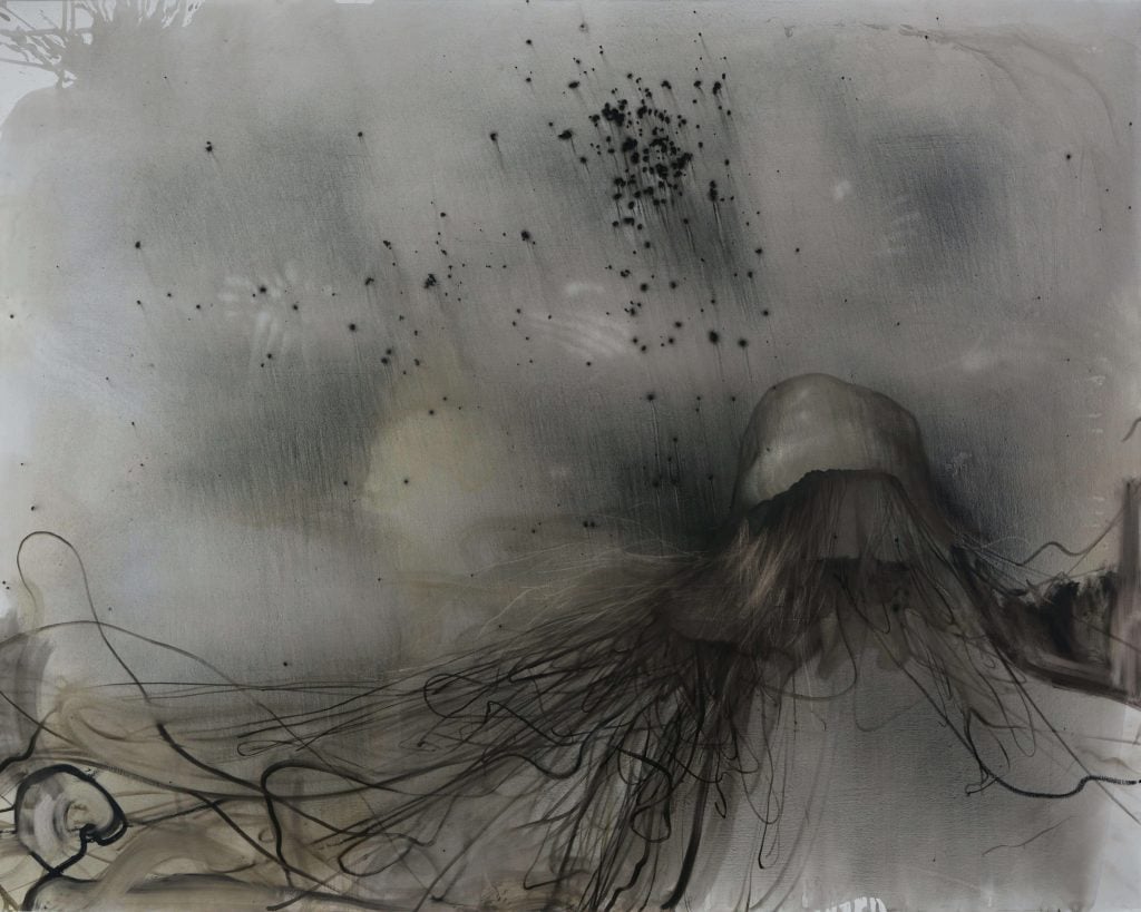 Untitled work from the Jellyfishes series by Levan Songulashvili