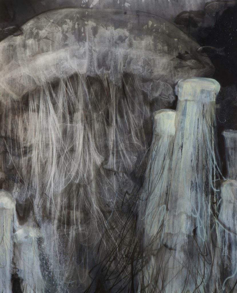 Untitled work from the Jellyfishes series by Levan Songulashvili