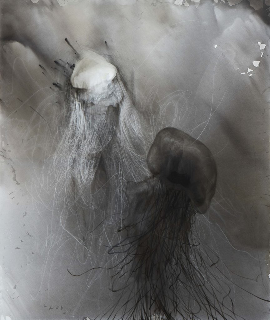 Untitled work from the Jellyfishes series by Levan Songulashvili