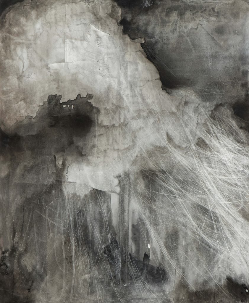 Untitled work from the Jellyfishes series by Levan Songulashvili