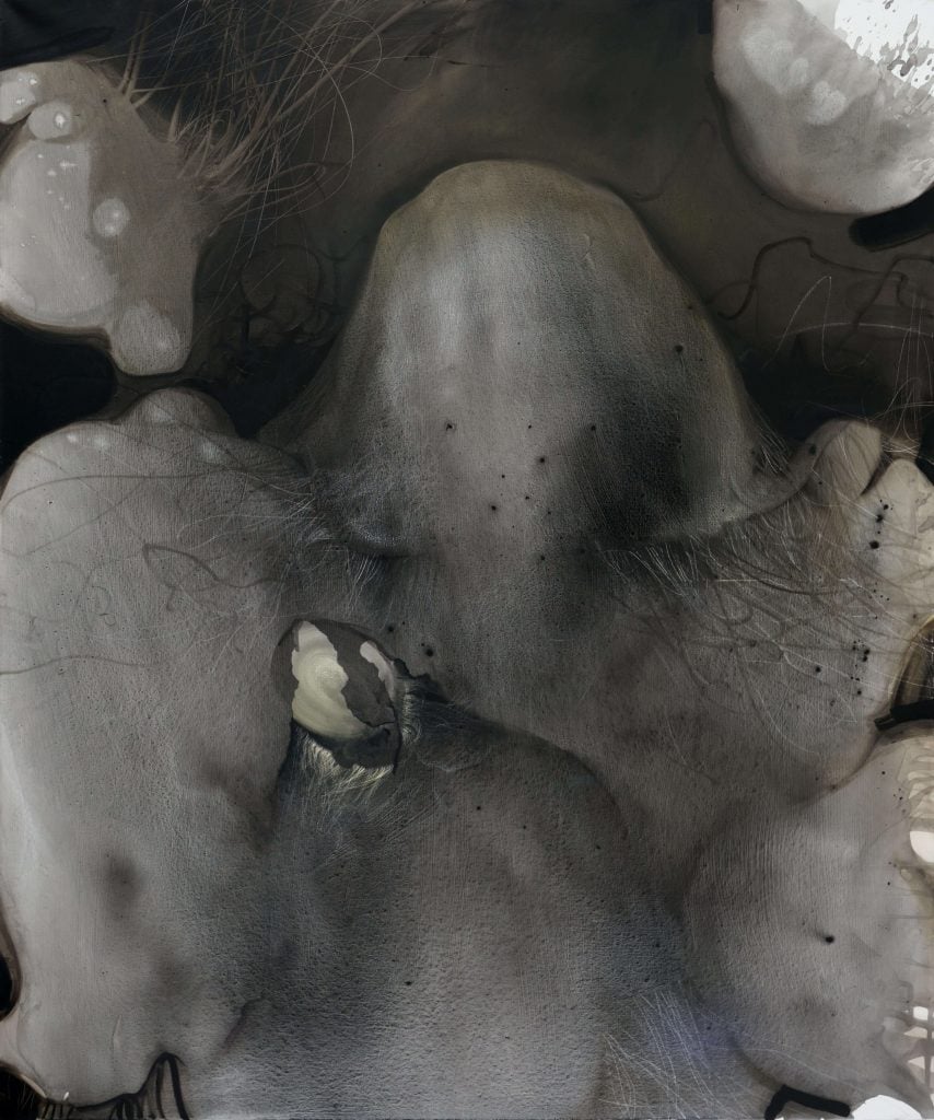 Untitled work from the Jellyfishes series by Levan Songulashvili
