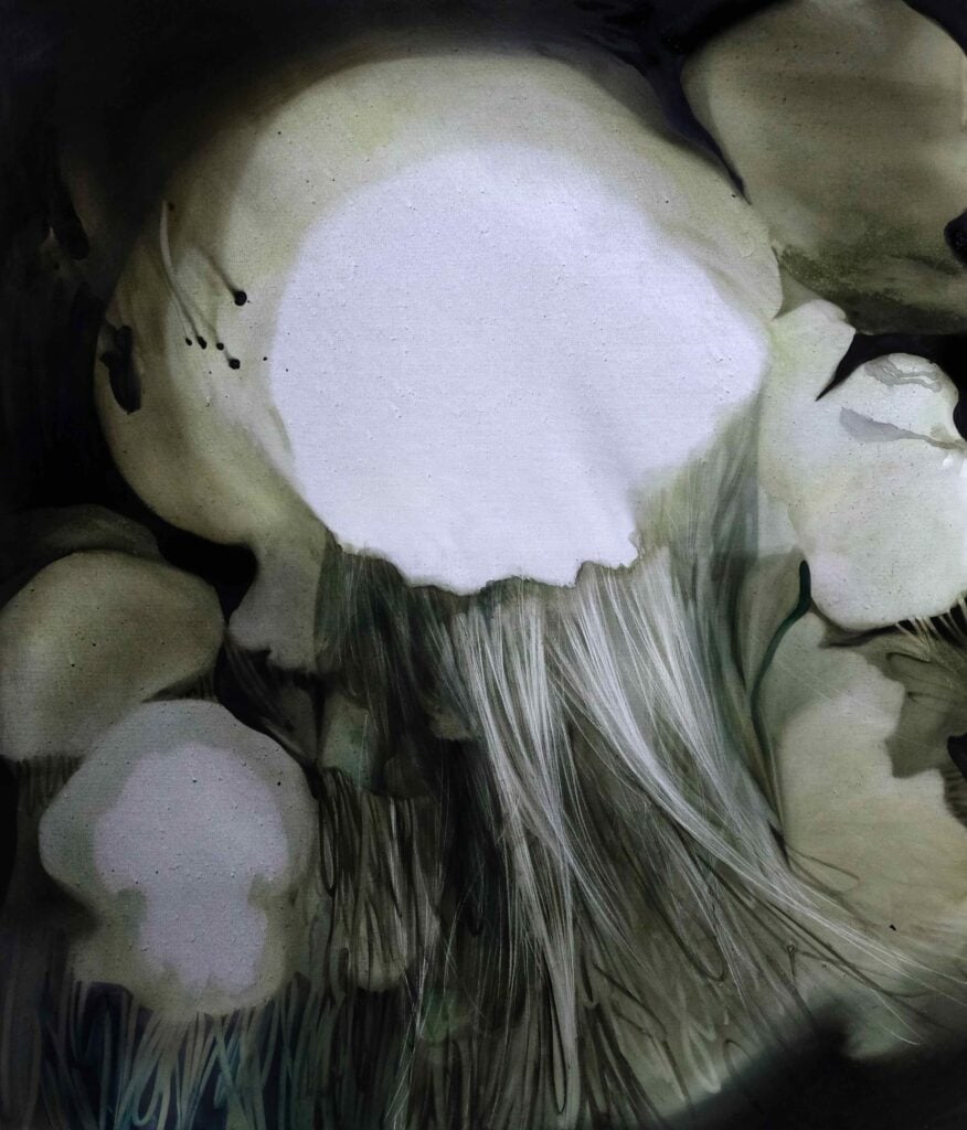 Untitled work from the Jellyfishes series by Levan Songulashvili