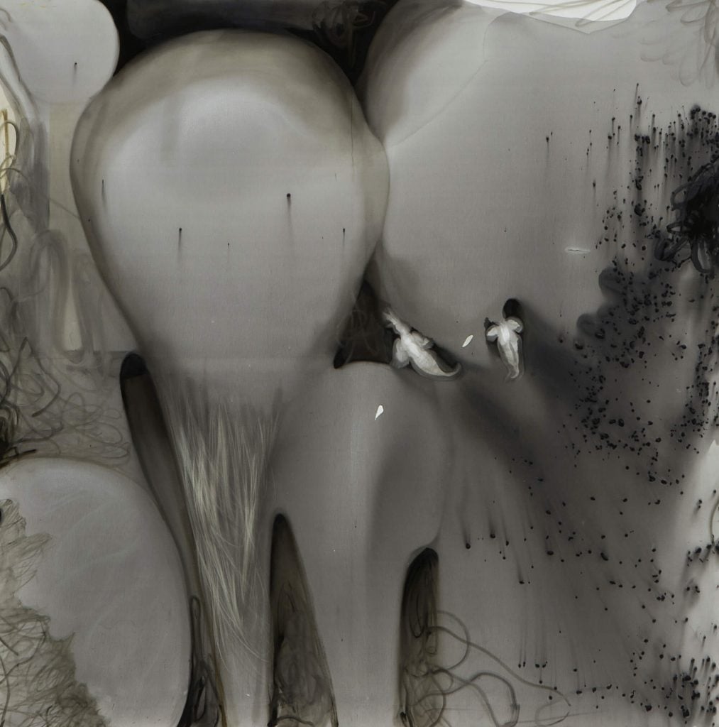 Untitled work from the Jellyfishes series by Levan Songulashvili