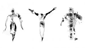 Untitled work from the Stoicheion series by Levan Songulashvili