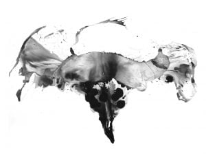 Untitled work from the Stoicheion series by Levan Songulashvili
